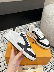 Louis Vuitton LV Stadium Sneaker Black White - 1