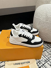 Louis Vuitton LV Stadium Sneaker Black White - 3