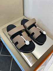 Hermes Chypre Epsom Sandal Etoupe - 1