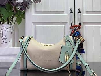 Louis Vuitton Express PM White Blue 26x17x13.5cm