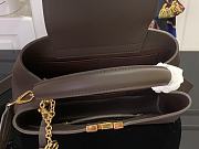 Louis Vuitton Capucines MM Souple Chocolate Brown 33x24x12cm - 6
