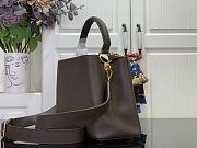 Louis Vuitton Capucines MM Souple Chocolate Brown 33x24x12cm - 4