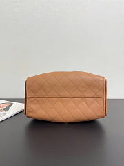 Chanel 25 Small Handbag Brown 30x26x14cm - 6