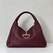 Gucci Softbit Shoulder Bag Red 46x26x16cm - 1