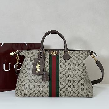 Gucci Savoy Medium Travel Bag Brown 48x28x18cm