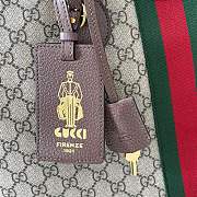 Gucci Savoy Medium Travel Bag Brown 48x28x18cm - 4