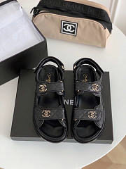 Chanel Black Dad Sandal - 5