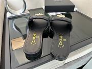 Chanel Black Slides - 3