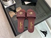 Chanel Wine Slides - 2