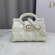 Dior Jolie Top Handle Mini Bag White - 1