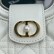 Dior Jolie Top Handle Mini Bag White - 2