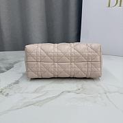 Dior Jolie Top Handle Mini Bag Pink 18.5x13x8.5cm - 5