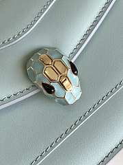 Bvlgari Serpenti Bag Light Blue 20x12x4.5cm - 6