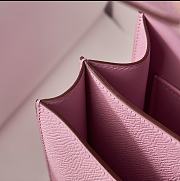 Hermes Constance Bag Pink Silver Epsom 19cm - 5