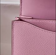 Hermes Constance Bag Pink Silver Epsom 19cm - 3