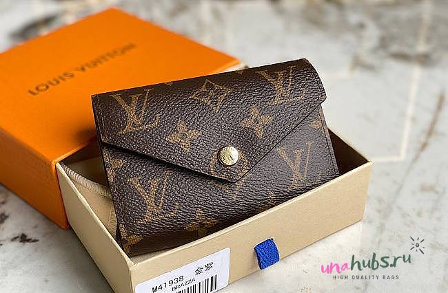 Louis Vuitton LV Wallet Fuchsia Pink 11x8x2.5cm - 1