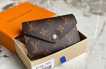 Louis Vuitton LV Wallet Fuchsia Pink 11x8x2.5cm