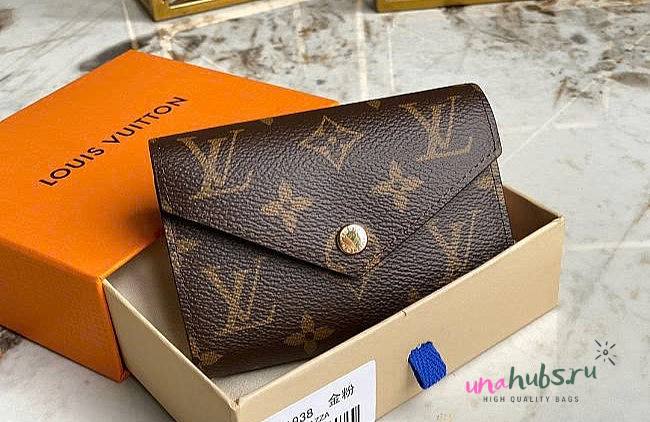 Louis Vuitton LV Wallet Rose Ballerine 11x8x2.5cm - 1