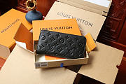 Louis Vuitton LV Zippy Wallet Black 19.5x10.5x2.5cm - 1