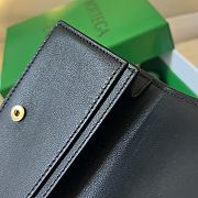 Bottega Veneta Black Wallet 12.5x7.5cm - 4