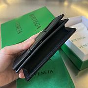 Bottega Veneta Black Wallet 12.5x7.5cm - 3