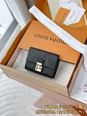 Louis Vuitton LV Métis Compact Wallet Black 11.5 x 8.5 x 4 cm - 1