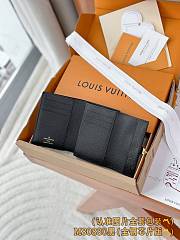 Louis Vuitton LV Métis Compact Wallet Black 11.5 x 8.5 x 4 cm - 4