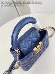 Louis Vuitton LV Mini Capucines Blue 21cm - 6
