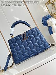 Louis Vuitton LV Capucines BB Blue 27cm - 1