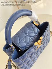 Louis Vuitton LV Capucines BB Blue 27cm - 4