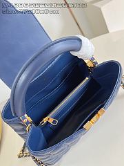 Louis Vuitton LV Capucines BB Blue 27cm - 2