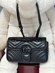 Gucci Marmont Full Black 23cm - 1