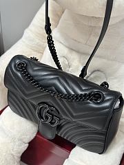Gucci Marmont Full Black 26x15x7cm - 3