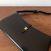 Celine Tina Shoulder Bag Black 25x11.5x2.5cm - 5