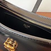 Celine Tina Shoulder Bag Black 25x11.5x2.5cm - 2