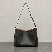 Celine Soft Shopper Bag Canvas 32.5x24.5x14cm - 4
