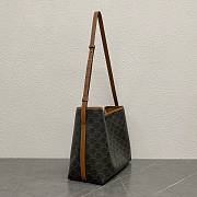 Celine Soft Shopper Bag Canvas 32.5x24.5x14cm - 2