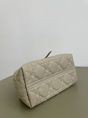 Dior Toujours Bag Beige 23x15x15cm - 4