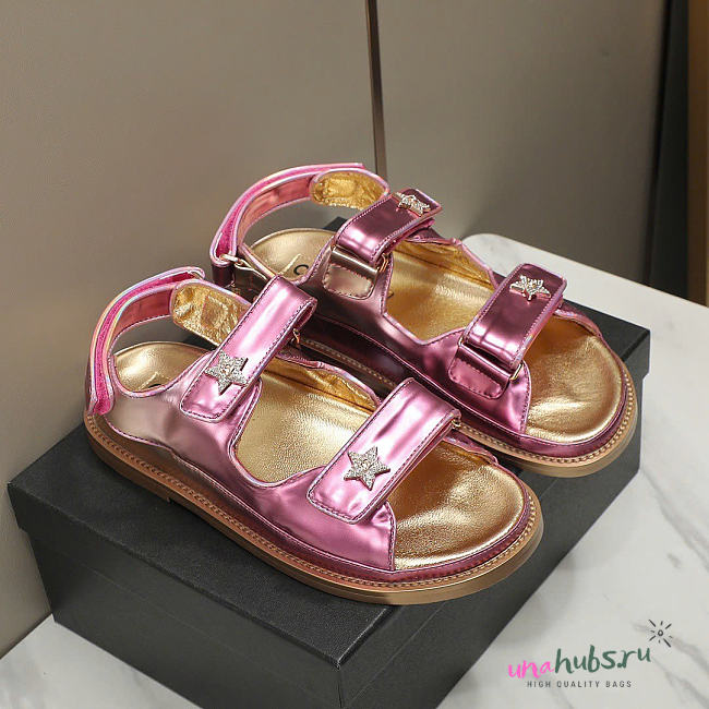 Chanel Pink Sandal - 1