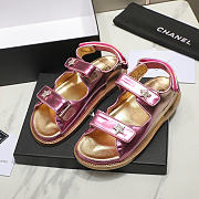 Chanel Pink Sandal - 2