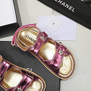 Chanel Pink Sandal - 4