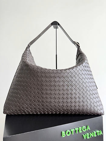 Bottega Veneta Traveller Hobo Dark Brown Bag - 58x46x10cm