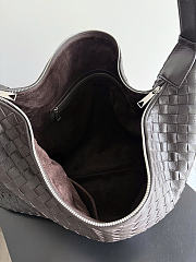 Bottega Veneta Traveller Hobo Dark Brown Bag - 58x46x10cm - 2