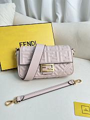 Fendi Baguette Bag Pink 27cm - 1
