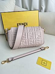 Fendi Baguette Bag Pink 27cm - 5