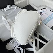 Chanel Backpack Caviar White Gold 21x20x12cm - 2
