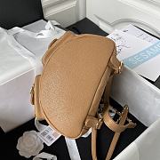 Chanel Backpack Caviar Tan Gold 21x20x12cm - 3