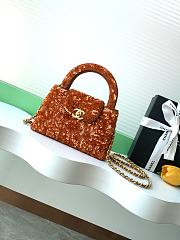 Chanel Kelly Mini Bag Sequins 19x13x7cm - 1