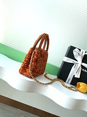 Chanel Kelly Mini Bag Sequins 19x13x7cm - 5