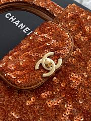 Chanel Kelly Mini Bag Sequins 19x13x7cm - 4